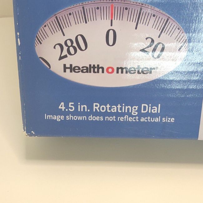 Health O Meter Dial Scale Black