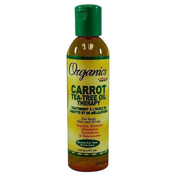 Africa's Best Organics Carrot Tea Tree Oil 6 oz