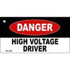 High Voltage Driver Novelty Aluminum Key Chain KC-336
