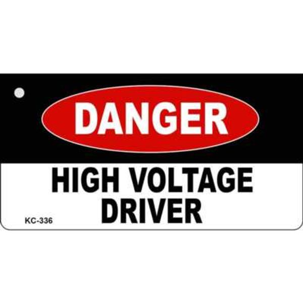 High Voltage Driver Novelty Aluminum Key Chain KC-336