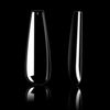 500Pcs Finger Coffin Nail Individual Size Index Finger Ballerina Artificial Fake Nails Extension Full Cover Gel Nail Salons (6#)
