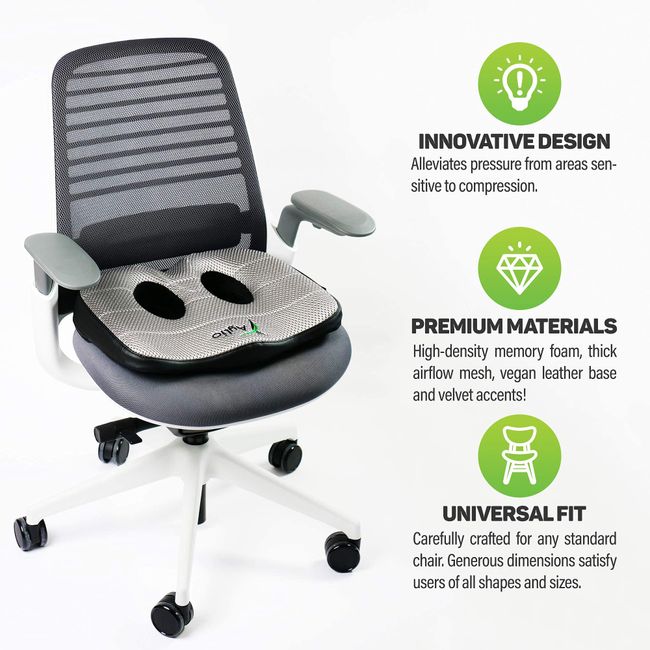 Aylio Socket Seat - Graphite Gray/Black for sale online