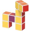 Geomag Magicube Free Building 127 - Educational Building Set, 8 Magnetic Cubes