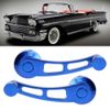 Gorgeri 2Pcs Window Crank, Alloy Window Handle Riser Winder Crank Handle Fit for Car(Blue)