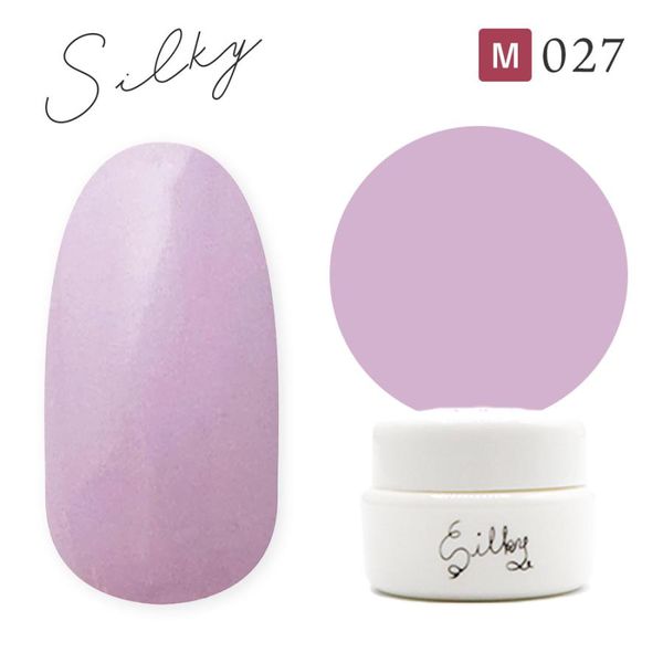 Silky Gel Silkygel 027 Gel Nails Color Gel Highly pigmented Nail art Self-nail Whip gel Nekopos compatible