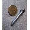Zinc Hex Head Lag Screw 1/2 Hex Size 5/16 Thread x 2.00" Length, 50 pcs
