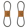 6957 Qty 2: Replacement V Belt Fits Gates
