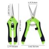 2-Pack Curved Blade Pruning ​Shear Plant Gardening Scissors Trimming Tool