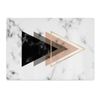 Pink Black White Marble Kitchen Worktop Protector Saver Glass Chopping Board