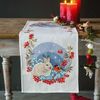 Vervaco Hare and Bullfinch Aida Table Runner Kit