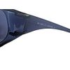 Solar Shield Fits-Over SS Polycarbonate II Smoke Sunglasses