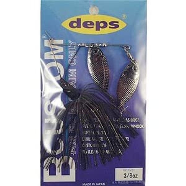 Deps Spinnerbait B Custom Double Willow 3/8oz Nighthead #05