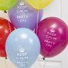 Neviti 597529 Keep Calm Balloons