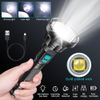 Rechargeable LED Flashlight Tactical Police Super Bright Torch 3 Mode Light Lamp