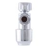 Max 1/2 in. Push-to-Connectx3/8 in O.D.Compression Chrome-Plated Brass Quarter