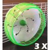 Acrylic 3-Solid Levels Dwarf Hamster Rodent Gerbil Mice Mouse Home Habitat Cage 