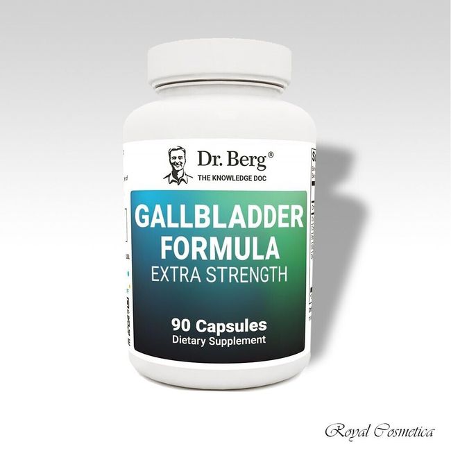 Dr Berg Gallbladder Formula Purified Bile Salts Digestive Enzymes Extra Strength