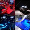 4*36 LED Car Interior Atmosphere Neon Strip Lights Wireless Remote Control USB
