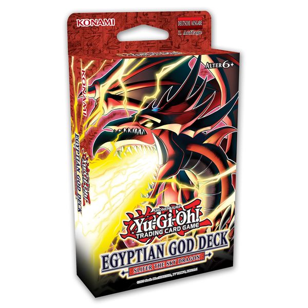 Yu-Gi-Oh! TRADING CARD GAME Ägyptisches Götter-Deck: Slifer der Himmelsdrache - Deutsche Ausgabe