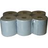 Agri Miscellaneous Embossed Standard C/Pullrolls 2-Ply Blue x 6 Rolls