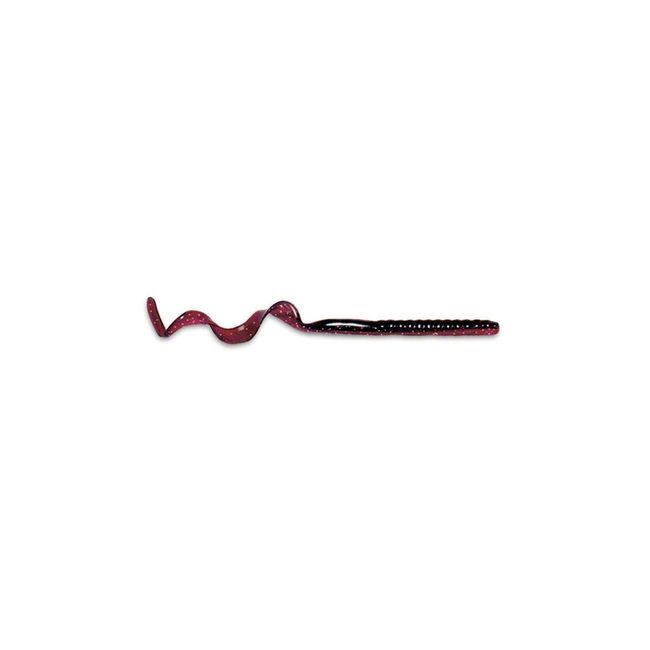 Culprit C720-51 7.5-in. Worm, 18Ct Bag Red Shiny Shad, one Size