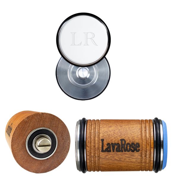 Replacement Grinding Discs for LavaRose Roller Knife Sharpeners, Various Replacement Sharpening Stones, choose 400, 3000 or 6000. Rolling Knife Sharpeners Grinding Wheels. (6000 Grit Disc)