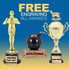 Same Day Awards Crystal Eagle Trophy 7.5 Inches Engraving Included