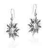 Dancing Mystical Sunshine .925 Sterling Silver Dangle Earrings