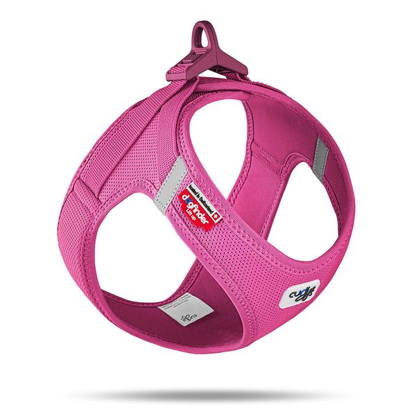 Vest Harness curli Clasp Air-Mesh Fuchsia M