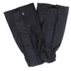MFH Black Waterproof Trouser Leg Gaiters with Wire Rope