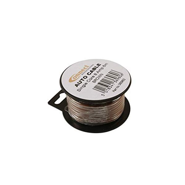 Connect 36960 Mini Reel Automotive Cable 8A Brown 6m