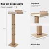 Cat Window Perch with Scratching Post, Cat Hammock for Window with 2 Suction Cup