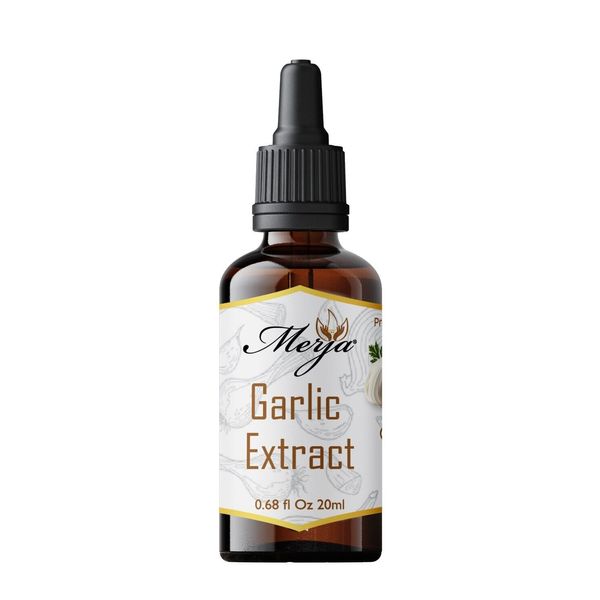 Garlic Extract for Ear Pain Relief - 20ml  - 100% Natural
