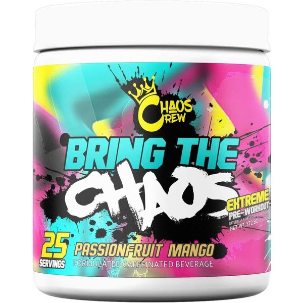 Chaos Crew Bring The Chaos Passion Fruit Mango, 372 Gram