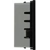 British General EMUSB3B Black 2x 3.1A USB-A 2 Module Euro Module USB Charger