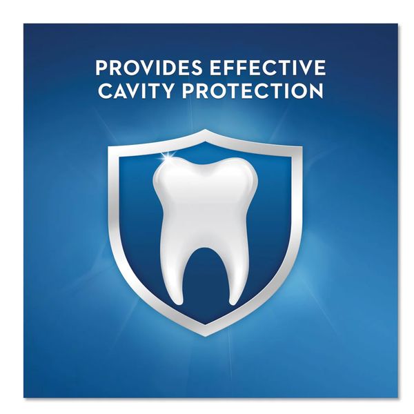 Crest Tartar Protection & Anticavity Toothpaste with Fluoride, Regular Paste, 2.4oz (Pack of 3)