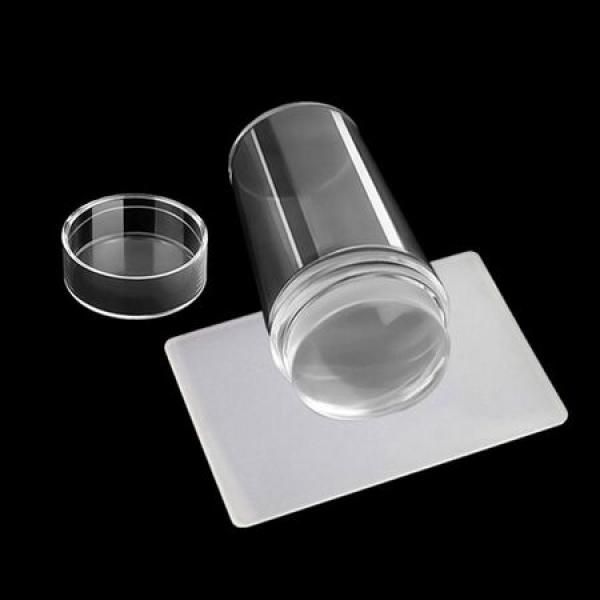 Gel Nail Stamp Silicone Stamp Scraper Tool DD-11805 Nail Stamping