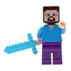 LEGO Minecraft: Steve Minifigure with Pickaxe and Spider