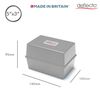 Deflecto Value Size 5 x 3 Index Card Box - Grey