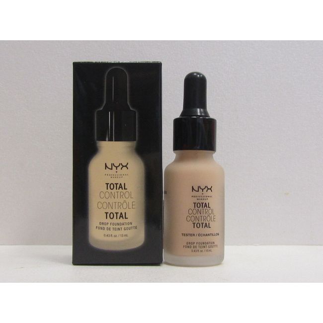 NYX Total Control Drop Foundation color TCDF05 Light 0.43 oz New In Box