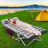 Folding Camping Cot Extra Wide Sturdy Lightweight Comfortable for Outdoor&Indoor