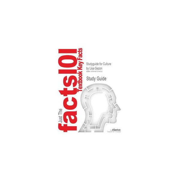 【预订】Studyguide for Culture by Gezon, Lisa, ISBN 9780078035029