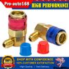 2x AC Quick Connector Adapter ACME Coupler Auto A/C Manifold Gauge Low/High Size