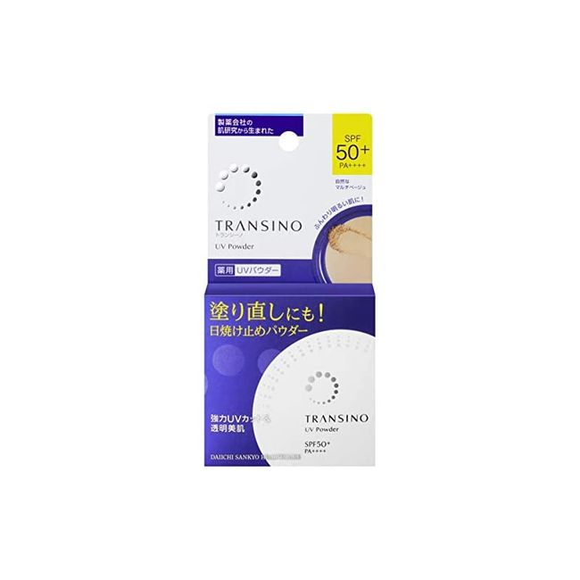 [Quasi drug] Transino Medicinal UV Powder n Foundation 12g (x 1)