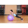 Black Mountain Products Static Strength Exercise Stability Ball with Pump, 2000 lb/65cm, Blue