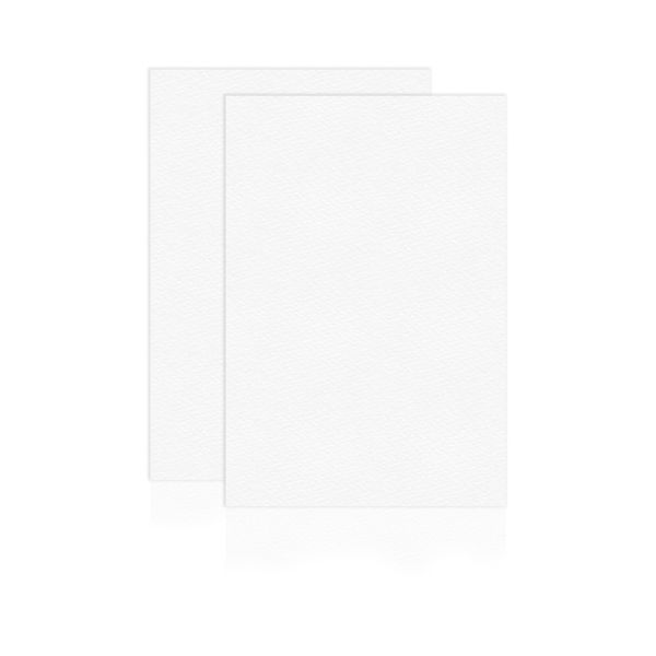 40 Sheets, 7.5 x 5.1 Inches, 140 lb/300 GSM Cold Press Watercolor Paper, Bulk Pack, White for Drawing and Painting