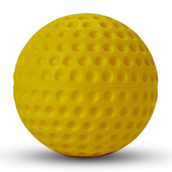 Champro Dimple Mold Soft Baseball (Yellow, 9-Inch)