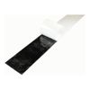 Hypalon Rubber Roll - 12 in Width, 5 ft Length, 1/16 in Thickness, 60A Durometer, Plain Backing