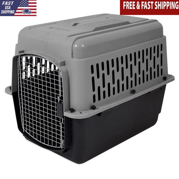 Portable Dog Kennel Large Carrier Airline Approved Lightweight Durable Travel US