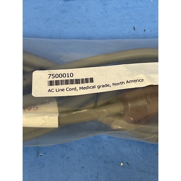 7500010   AC LINE CORD MEDICAL GRADE